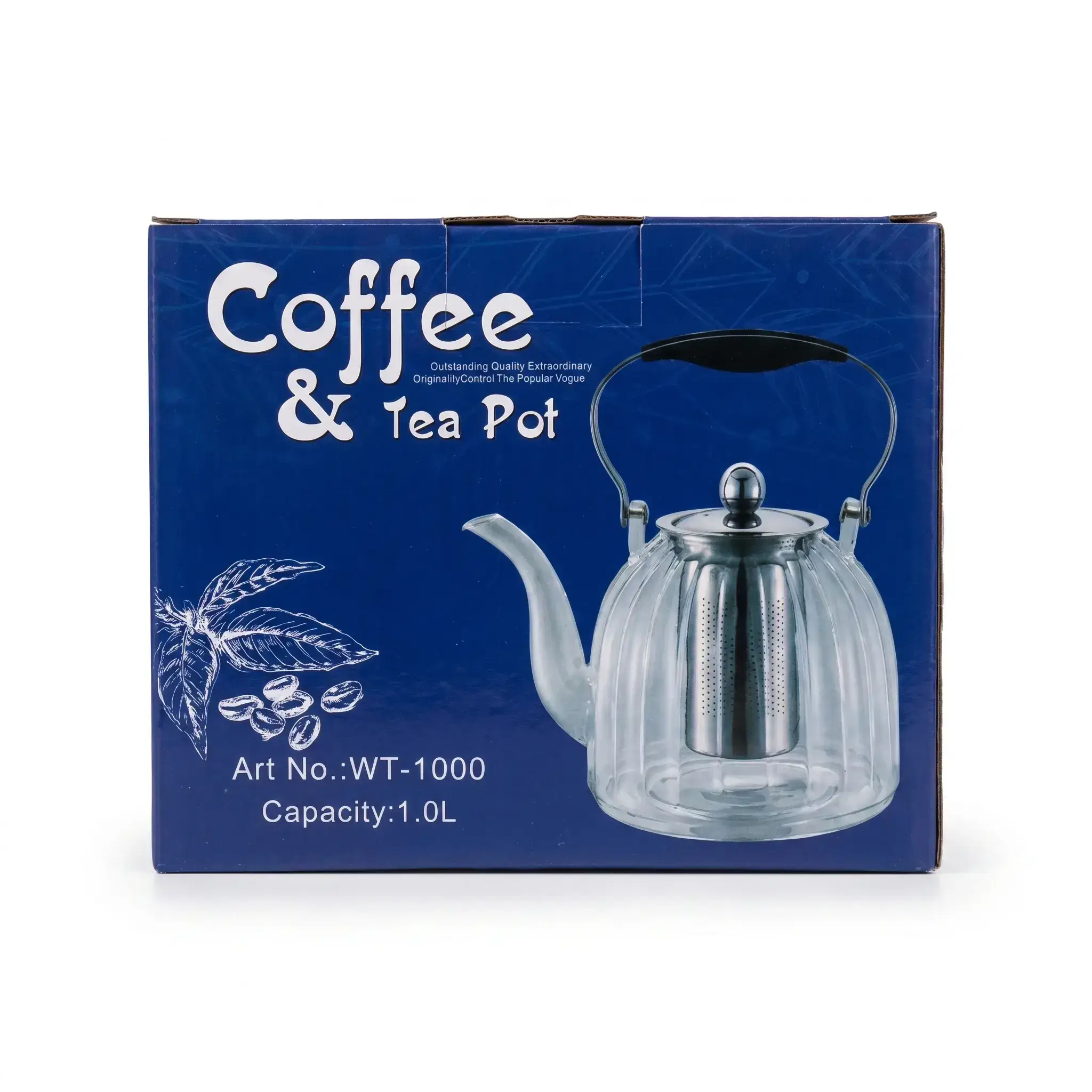 Glass Coffee & Tea Pot - 1.0L